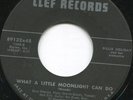 BILLIE HOLIDAY - WHAT A LITTLE MOONLIGHT CAN DO/HOW DEEP IS THE OCEAN - CLEF