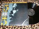 THELONIUS MONK QUINTET 5 BY ORIG RIVERSIDE BLACK LBL NM STEREO VERY NICE