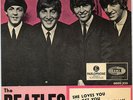 RARE DENMARK Beatles EP 1964 She loves you Odeon GEOS 1st press