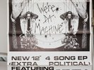 Effigies We're Da Machine large promo poster KBD Naked Raygun Articles of Faith
