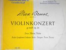 BRUCH-VIOLIN CTO-ERICA MORINI/FRICSAY-RARE DGG 10'' LIMITED EDITION