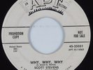 Doo Wop R&B 45 SCOTT STEVENS & CAVLIERS Why Why Why APT DJ HEAR