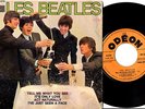 LES BEATLES Tell Me What You See EP RARE 60s FRENCH PS  POST = £5 for 7 singles