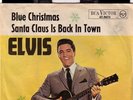 Elvis Presley rare Christmas-Single, Devil Cover. RCA 9674 Blue Christmas/Santa