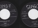 CLEO AND THE CRYSTALIERS 45 Please Be My Guy CINDY C-3003 VG RAREST OF DOO-WOP