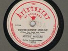 78 RPM Muddy Waters Aristocrat 1307 in V+E-