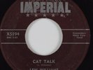 Rockabilly 45 LEW WILLIAMS Cat Talk IMPERIAL HEAR