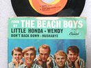 FOUR BY THE BEACH BOYS  West Coast PS 45 ep 1964 LITTLE HONDA Wendy Beatles era