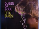 ETTA JAMES QUEEN OF SOUL INSANELY RARE ORIG'64 ARGO STEREO LP BLUE LABEL NR MINT