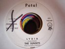 DOOWOP SUNSETS Lydia / Only You, Only Me PETAL 1040 DJ MINT-