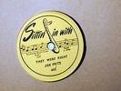BLUES JOE FRITZ ON SITTIN IN WITH LABEL # 602     10