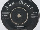 WINSTON SAMUELS   BE PREPARED JERICHO WALL   SKA BEAT SKINHEAD ROCK STEADY UK 7
