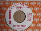 Rare NEIL DIAMOND 45 RPM Promo AT NIGHT/CLOWN TOWN Columbia 4-42809