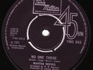 MARTHA REEVES - NO ONE THERE UK TAMLA MOTOWN TMG 843