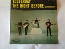 THE BEATLES YESTERDAY THE NIGHT BEFORE PARLOPHON 45 GIRI VUOTA SENZA DISCO