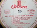 Deutsche Export Beatles LP Sgt. Pepper 1967 SMO Teldec Auftragspressung German