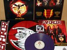 ENFORCER into the night LP 104 of 200 DIE HARD purple vinyl w/poster HEAVY METAL