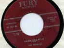THE FEDERALS 1957 RARE DooWop 45 VG+ DEAR LORAINE bw SHE'S MY GIRL - FURY 1009