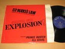 PRINCE BUSTER LP - JAMAICA SKA EXPLOSION / 1ST PRESS BLUE BEAT 1965  - TOP RAR