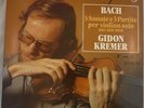 Bach - 3 Sonate e 3 Partite per violino solo BWV1001-1006, Gideon Kremer, 3 LP