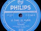 Léo Férré - Le piano du pauvre par Patachou - Rare 78T Suédois