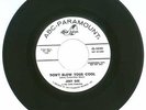 45 RPM PROMO, Joey Gee, ABC Paramount Records # 10781, VG, Dont Blow Your Cool