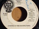 Cynthia &  The Imaginations - Love Is Real b/w Hey Boy / Northern Soul Blue Rock