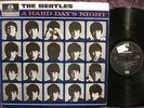 THE BEATLES LP ON BRITISH PARLOPHONE / A HARD DAYS NIGHT