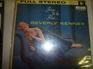 Beverly Kenney Born To Be Blue Decca DL788SC Record Album LP