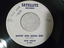 DON WILLIS / BOPPIN' HIGH SCHOOL BABY /  ROCKABILLY / PROMO COPY