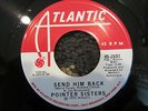 Pointer Sisters 'Send Him Back' PROMO 45