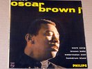 OSCAR BROWN Jr EP Work song Humdrum Blues Rare French 1960 Jazz Blues