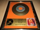 Amanda Lear, Fabulous Lover. Love Me, goldene Single-Schallplatte platin