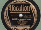 Vocalion 03284 STATE STREET SWINGERS Chicago Rhythm KILLER HOT E-/EE+ rare