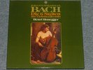 HENRI HONEGGER cello suites BACH - STEREO TELEFUNKEN 3LP MINT