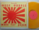 DEEP PURPLE MADE FOR JAPAN / YELLOW VINYL