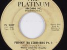 Funk 45 WILLIE & THE MIGHTY MAGNIFICENTS Funky (8) Corners ALL PLATINUM HEAR