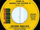 ESTHER PHILLIPS Home Is Where The Hatred FUNK 45 on KUDU 904