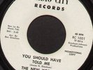 Rare Northern Soul 45 - THE NEW YORKERS (Radio City)  *Rare White Promo*