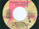 MAVIS STAPLES - Time Waits For No One / PRINCE Paisley Park 45 