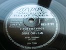 EDDIE COCHRAN ORIG 1958 UK LONDON 78  C MON EVERYBODY EXCELLENT PLUS