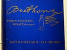 Beethoven, Violin & Piano Sonatas (complete), Oistrakh, Oborin, 4LPs, Philips