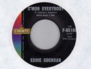 rockabilly EDDIE COCHRAN C'Mon Everybody   VG+   HEAR