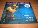 IRON MAIDEN   wasted years in italy    - RARE 7