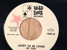 Emanuel Lasky northern soul 45 Lucky To Be Loved By You   nice DJ Promo