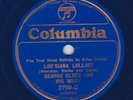GEORGE OLSEN, Let's Make Up & Louisiana Lullaby, Shutta vcl,Col. BLUE WAX 2790 