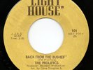 PROLIFICS - Back From The Bushes. RARE Funk 45 on Light House. LISTEN