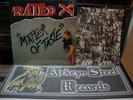 RATED X-MATTER OF TASTE LP RARE PRIVATE, TYRANTS REIGN, HEATHENS RAGE, PARADOXX
