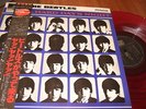 THE BEATLES : A HARD DAYS NIGHT JAPAN MONO RED VINYL LP 1982 EMI ODEON EAS 70132