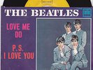 45 RPM & PS Beatles TOLLIE 9008 Love Me Do